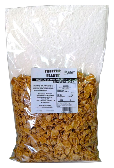 Cereales HEBBE (marca por confirmar) Hojuelas de maíz azucaradas Azucaradas, 400 g