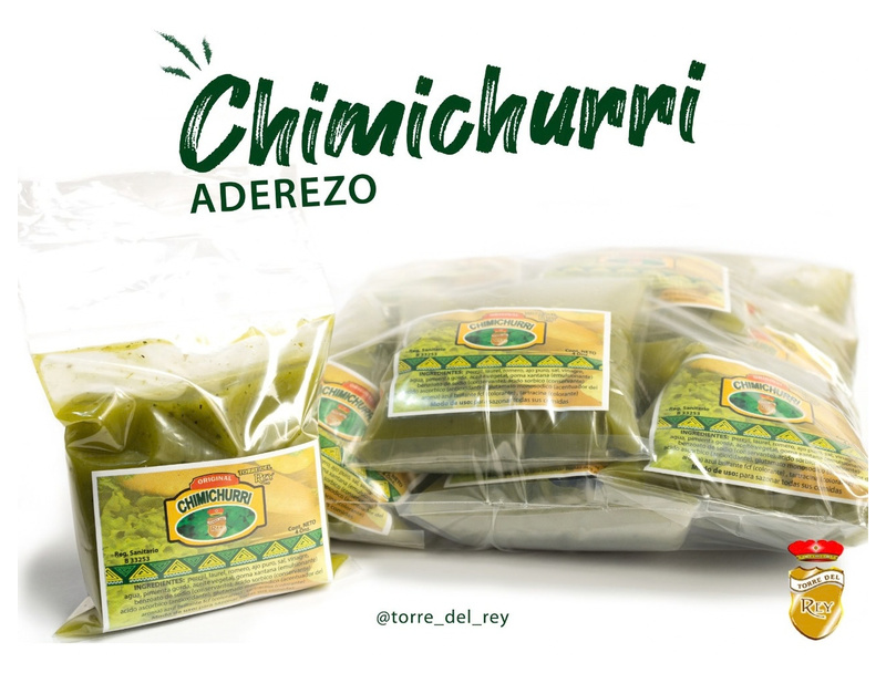 Torre del Rey Chimichurri aderezo Docena sobres, 4 oz/sobre