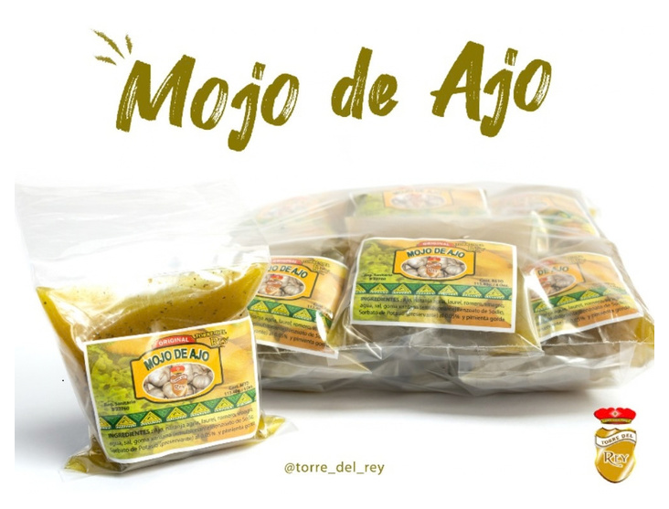 Torre del Rey Mojo de ajo Docena sobres, 4 oz/sobre